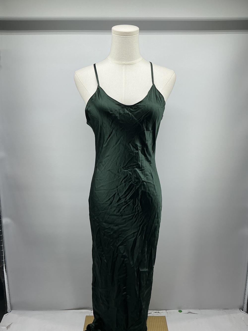100% Washable Silk Maxi Slip Dress